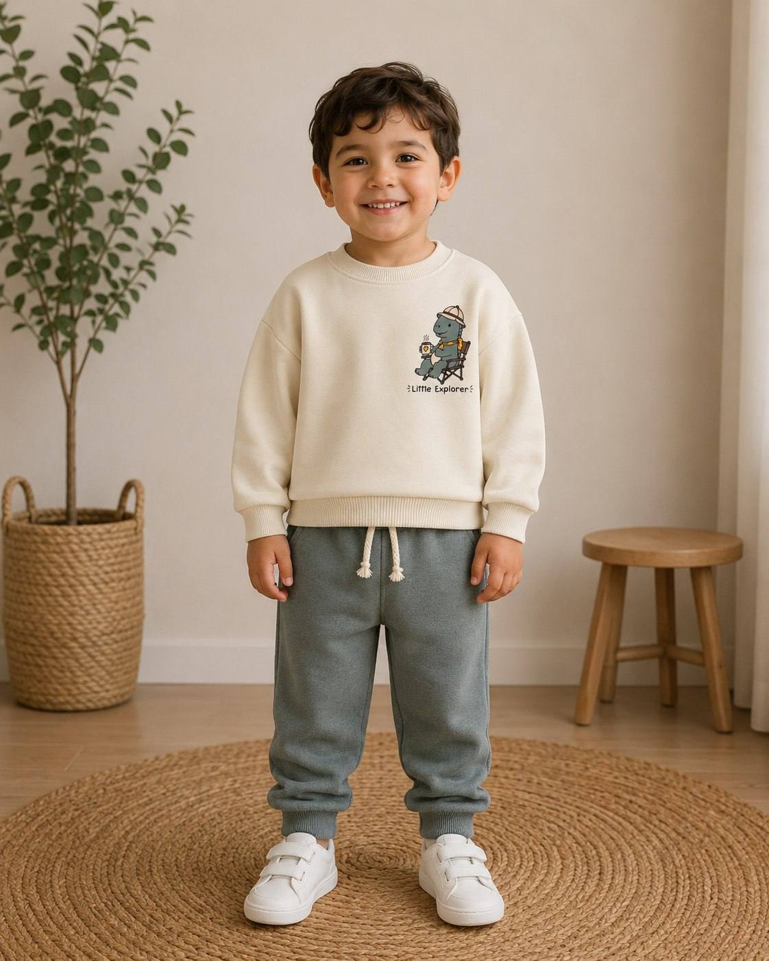 Dino Green - Cotton Set