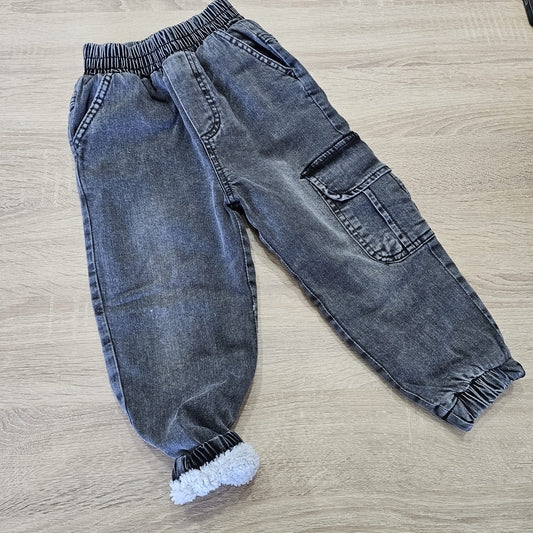Cargo Fleece Jeans