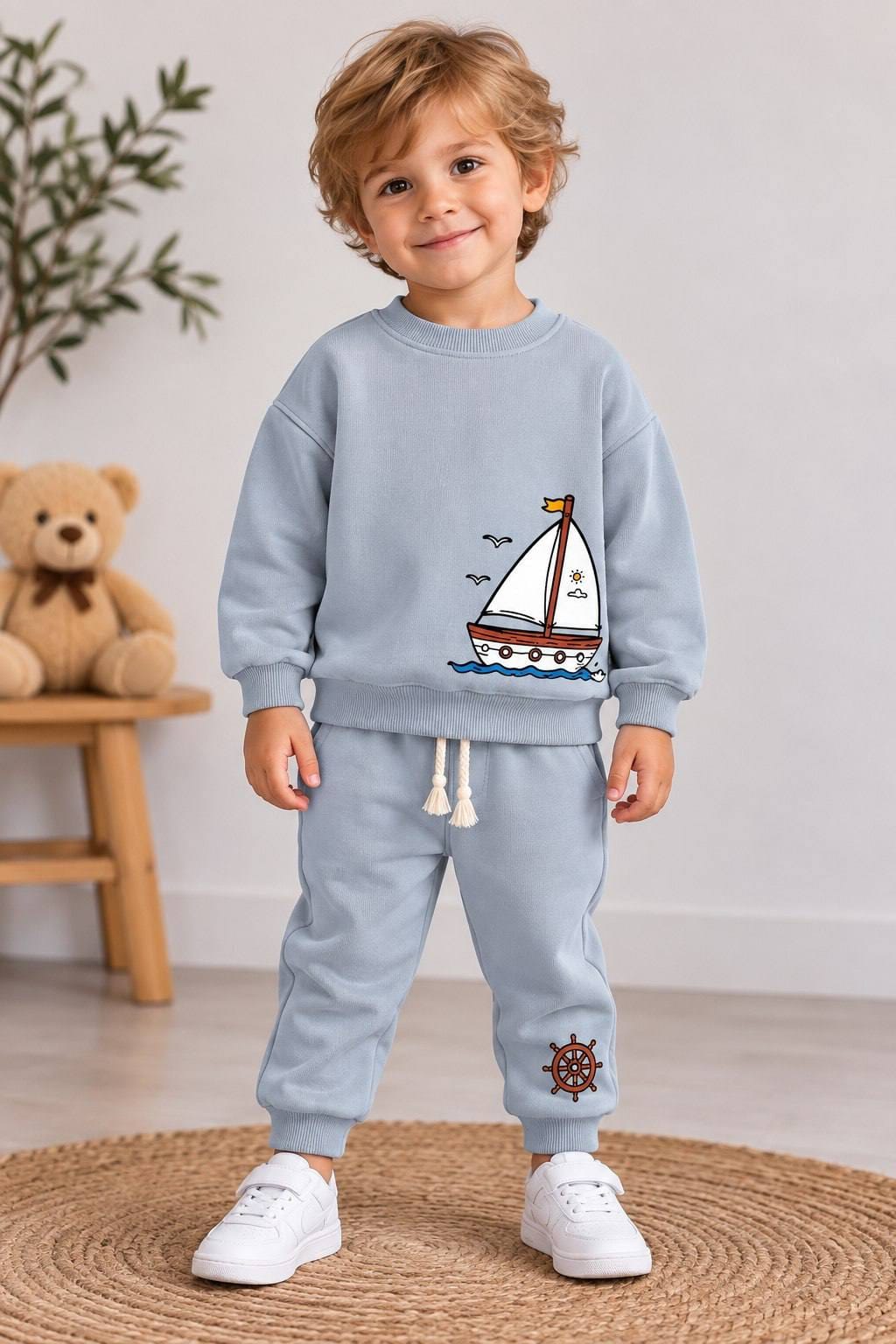 Boat Grey - cotton liliboom