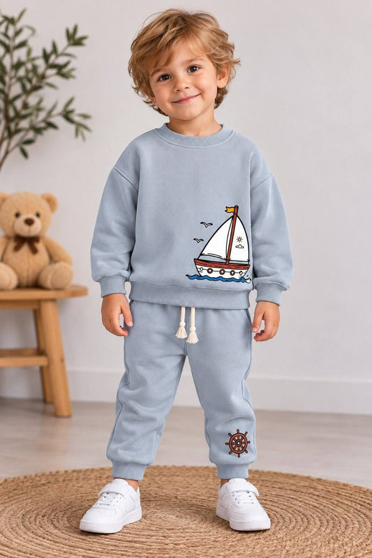 Boat Grey - cotton liliboom