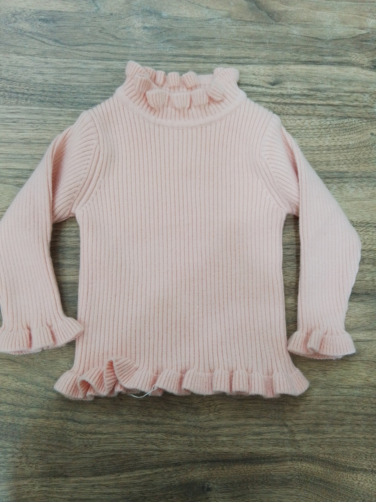Pink high neck