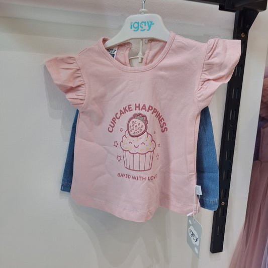 Cupcake pink set - Iggy