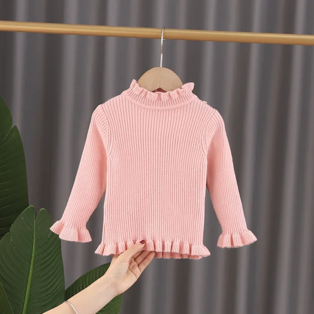 Basic pink - high neck