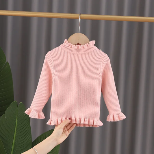 Basic pink - high neck