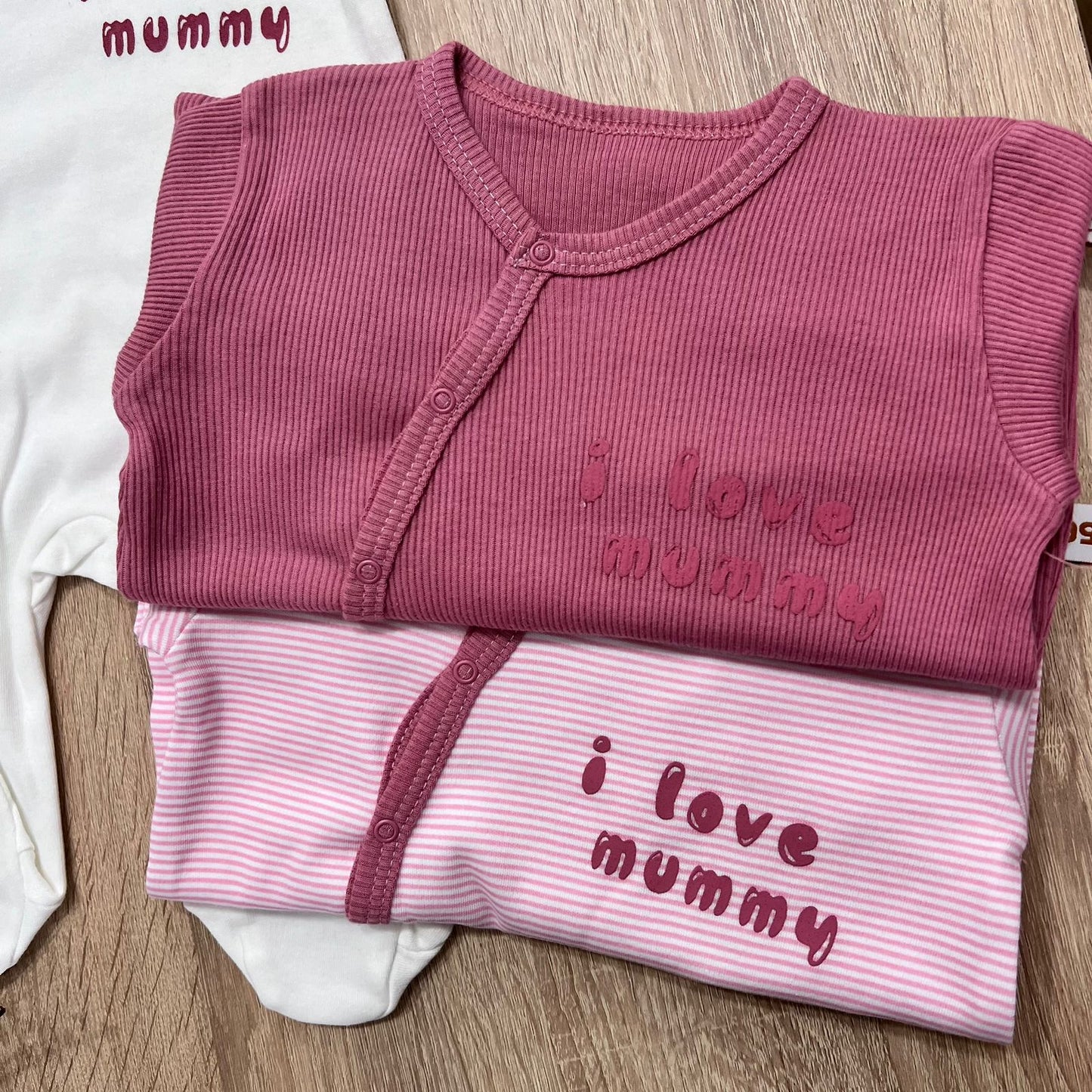 I love daddy - cotton overalls   - high quality