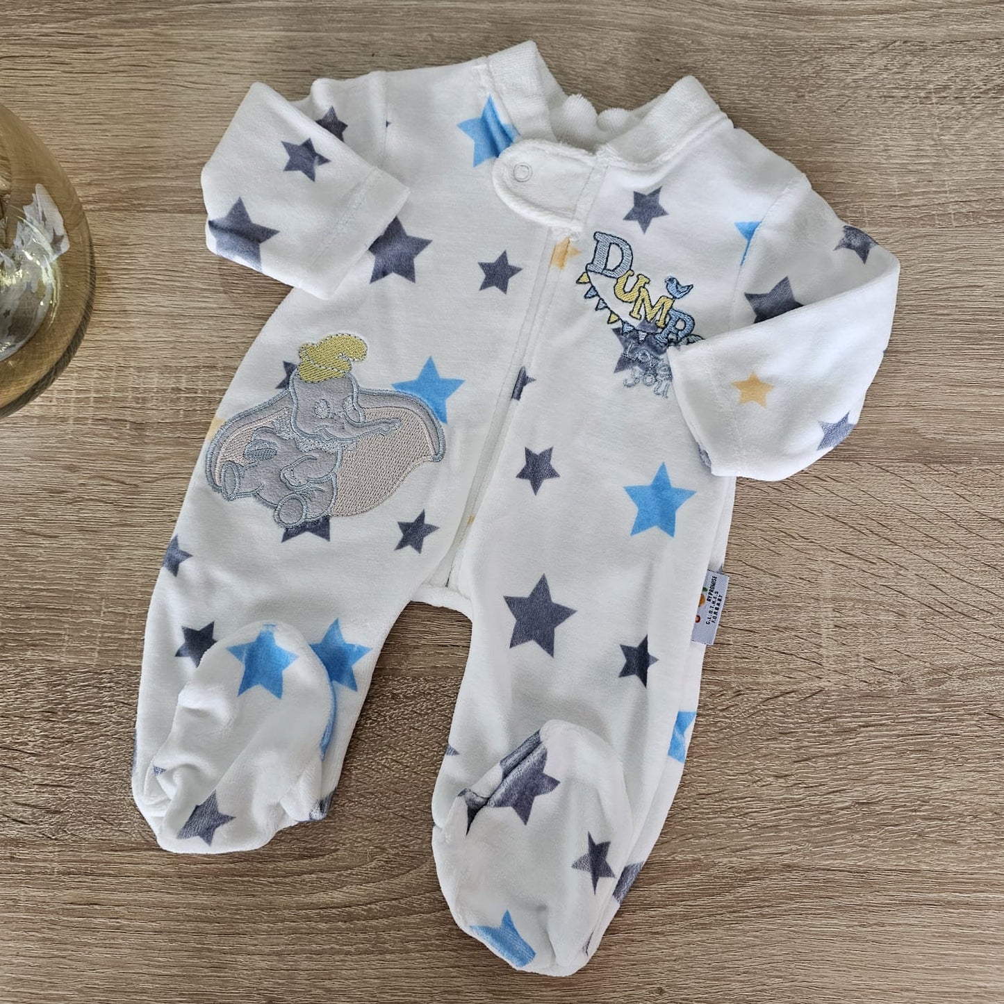 White Elephant - velvet overall