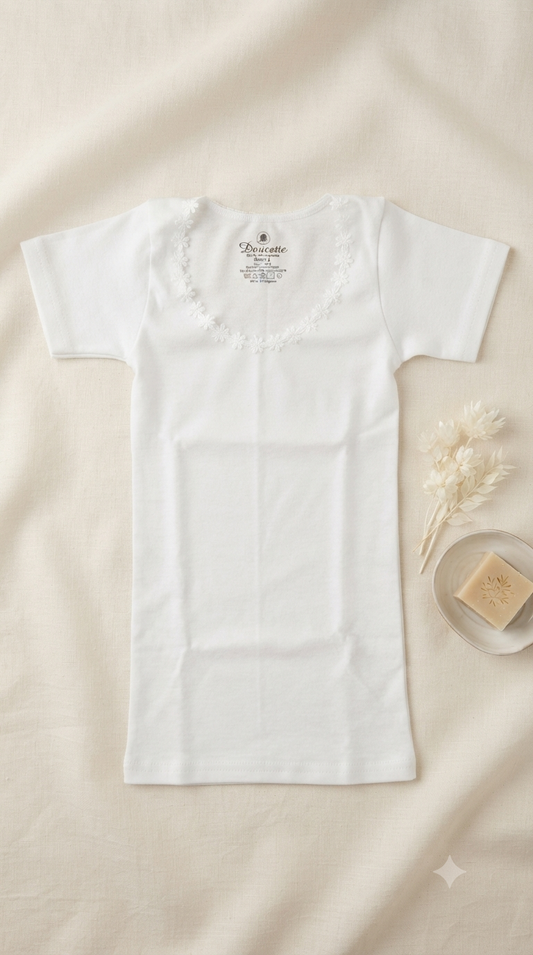 Flanelle Doucette Girls- short sleeve