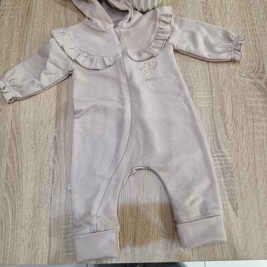 Flowers caramell- cotton overall