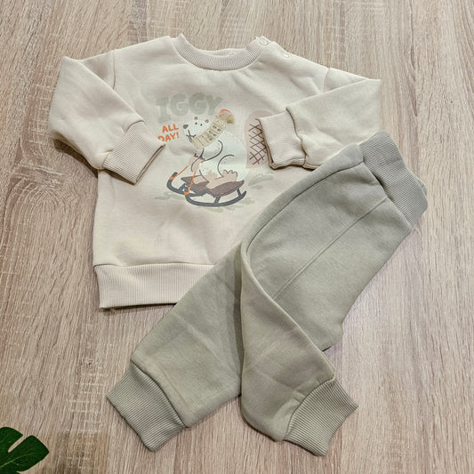 All day Green - Iggy Fleece set