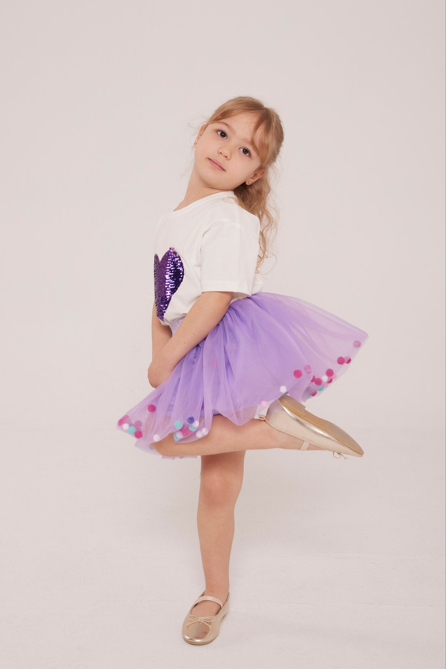 Purple Heart Top & Tutu