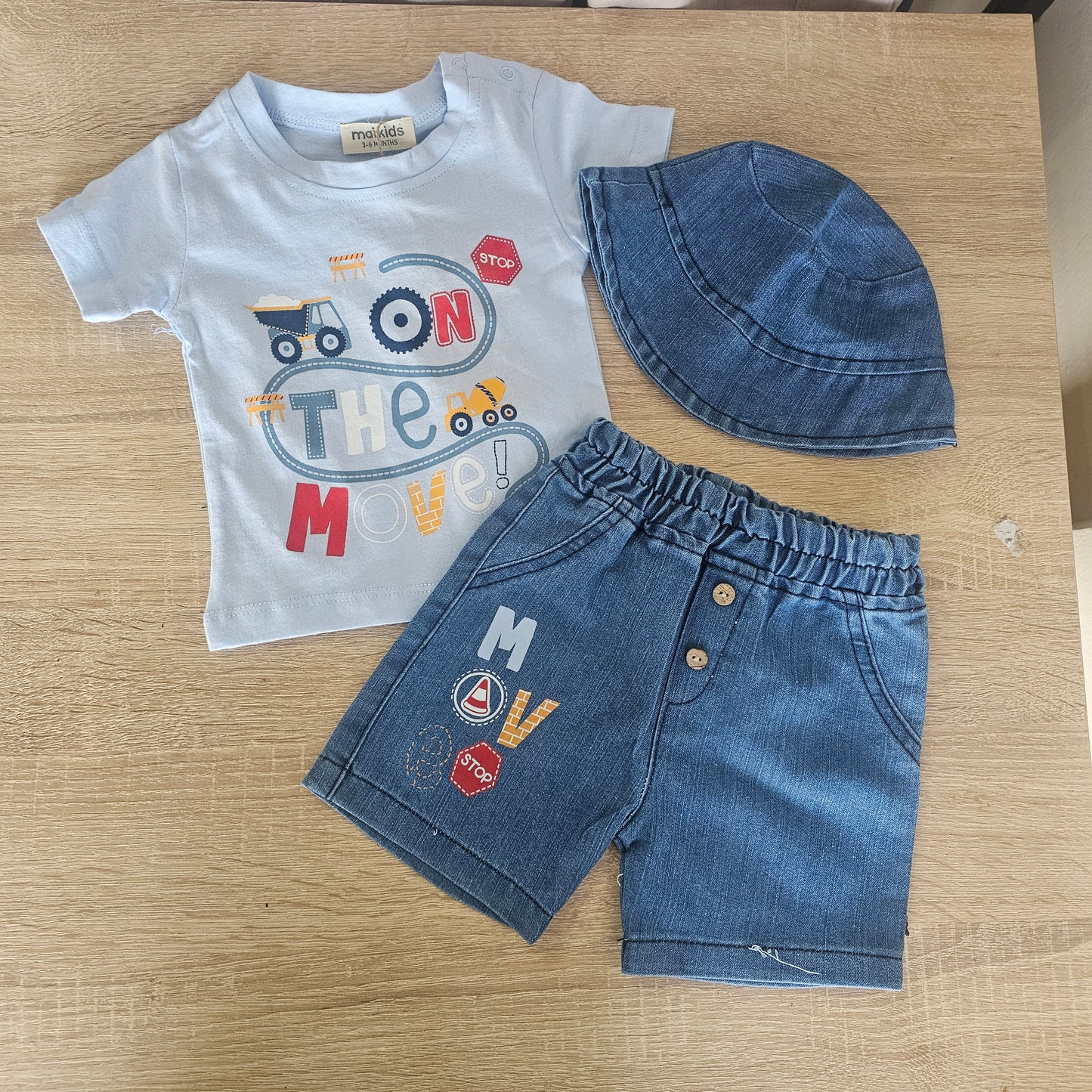 Move blue set (+hat) - maibella