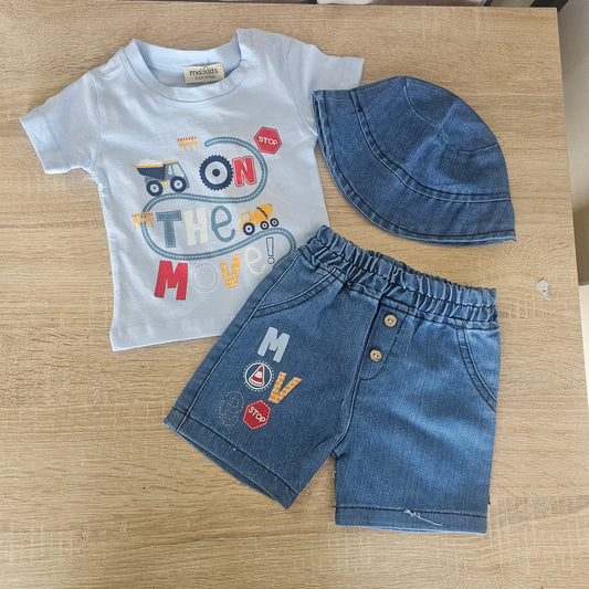 Move blue set (+hat) - maibella