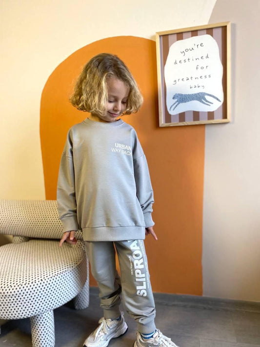 Grey cotton set loplop