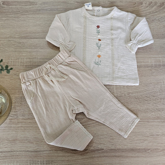 Cute nude flowers_set
