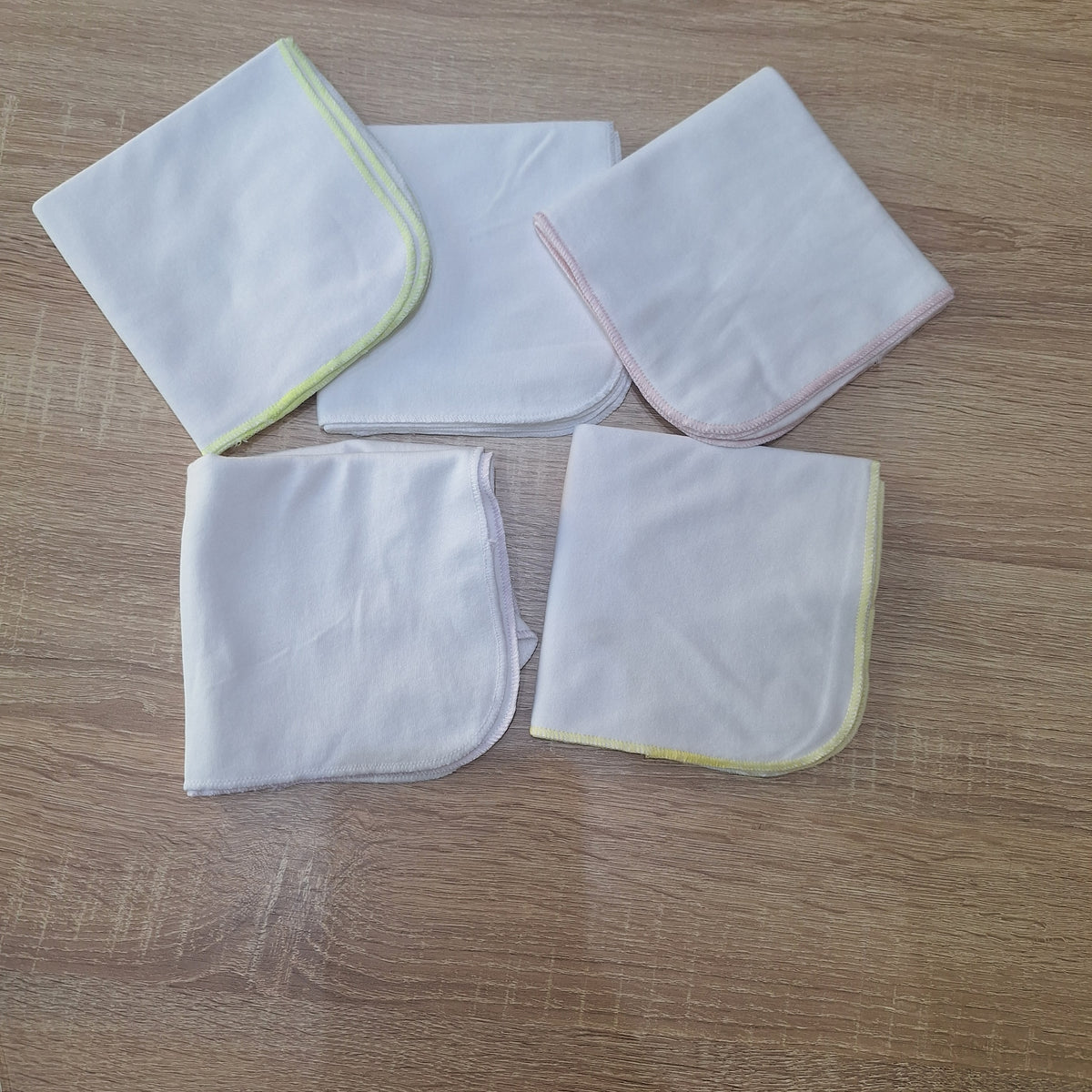 handkerchief pack of 10 cotton pink