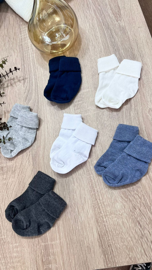 Defne blue 0-6 months - pack off 6 pairs