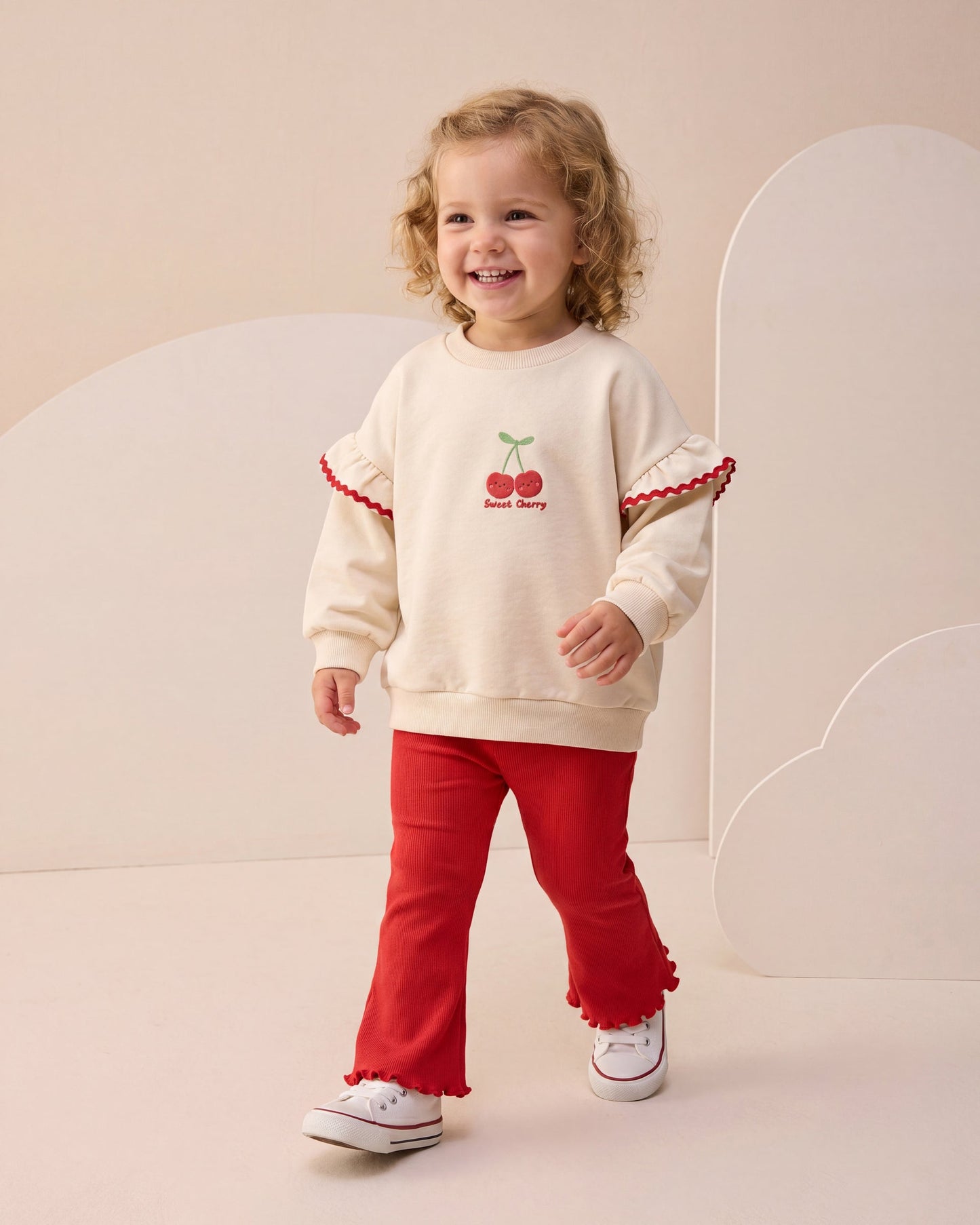 Cerises Red- cotton set