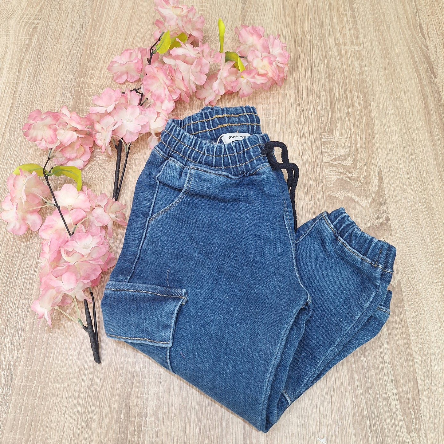 Cargo dark jeans