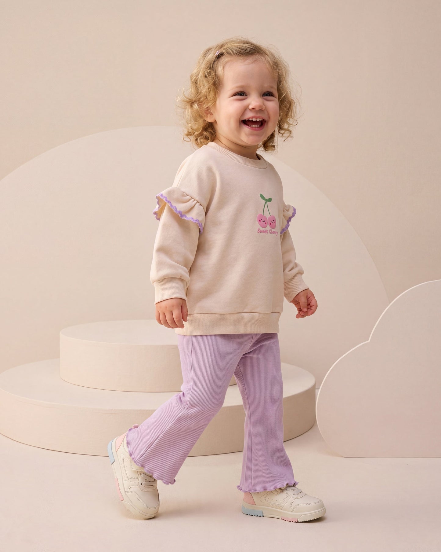 Cerises Purple - cotton set