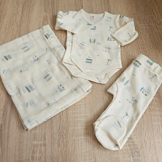 Cars Pack of 3 (body , pant , blancket)