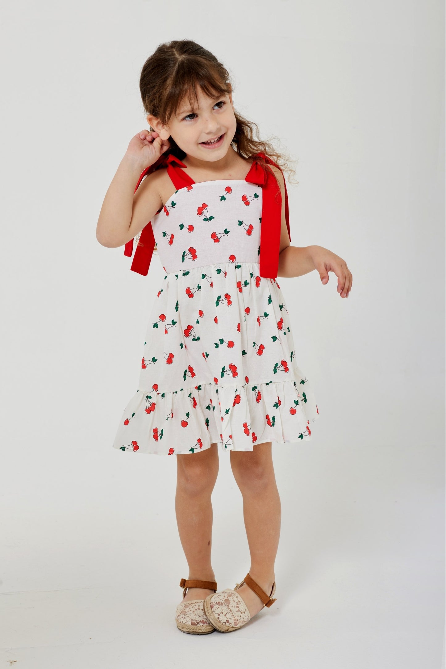 Cerises Dress & hat
