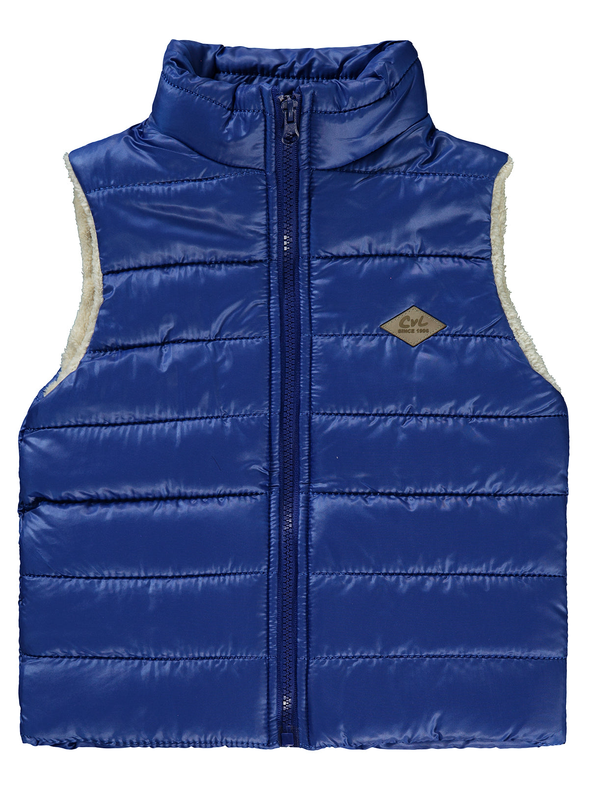 Vest blue  - fleece inside