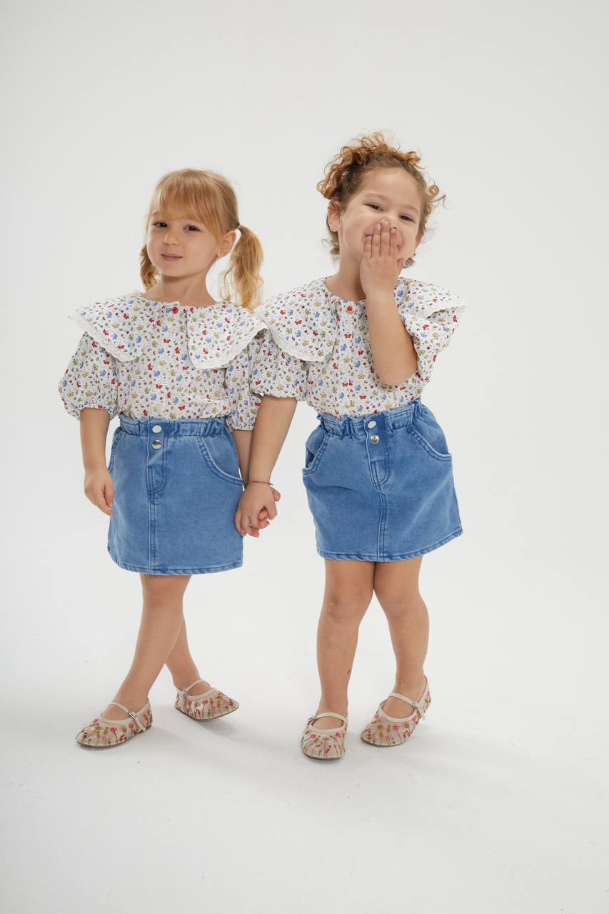 Capri set - top & skirt