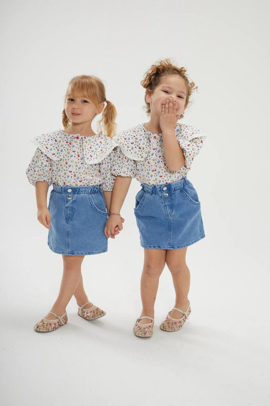 Capri set - top & skirt