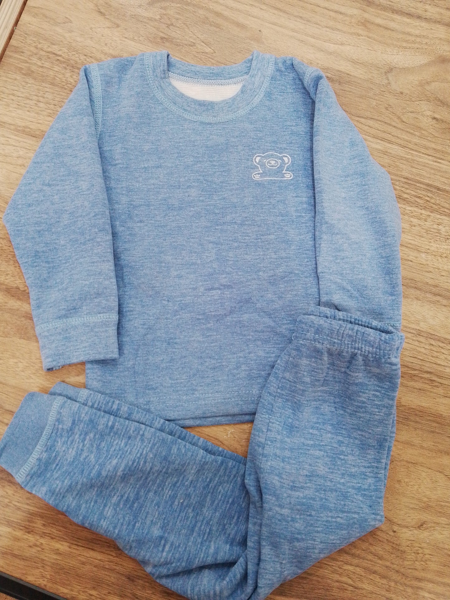 Pyjama polaire- pastel Blue