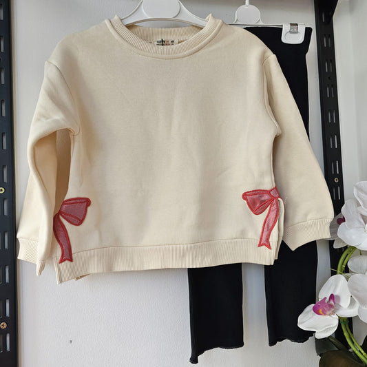 Papillon sweatshirt- flecce