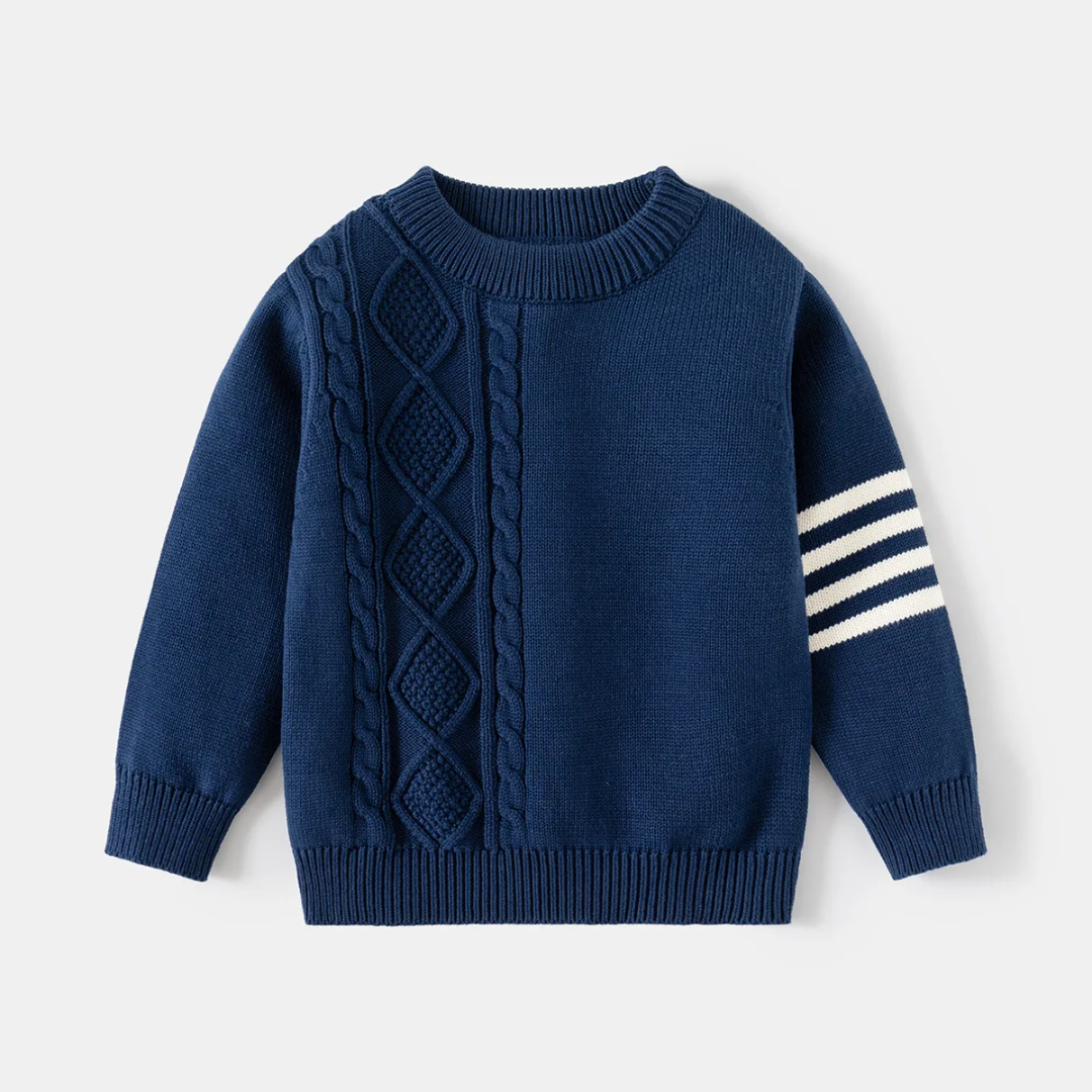 Navy classic sweater