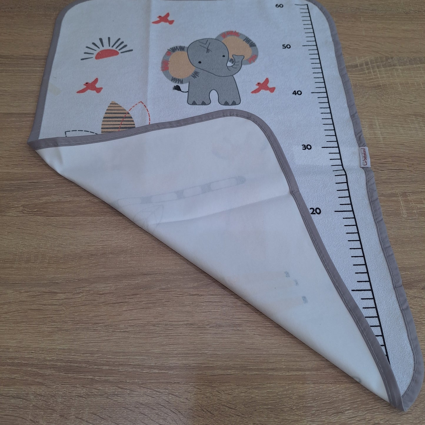 Changing mat elephant grey