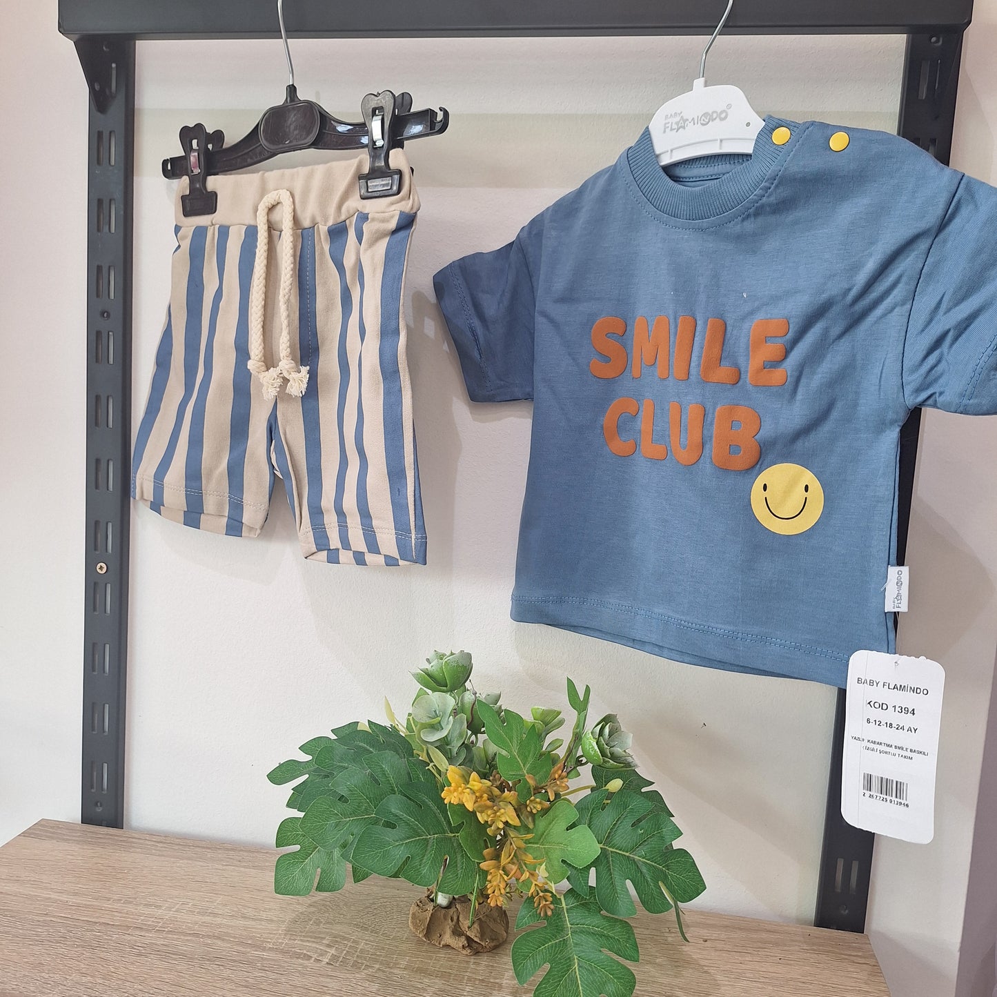 Smile Club Cotton Set - Flamindo