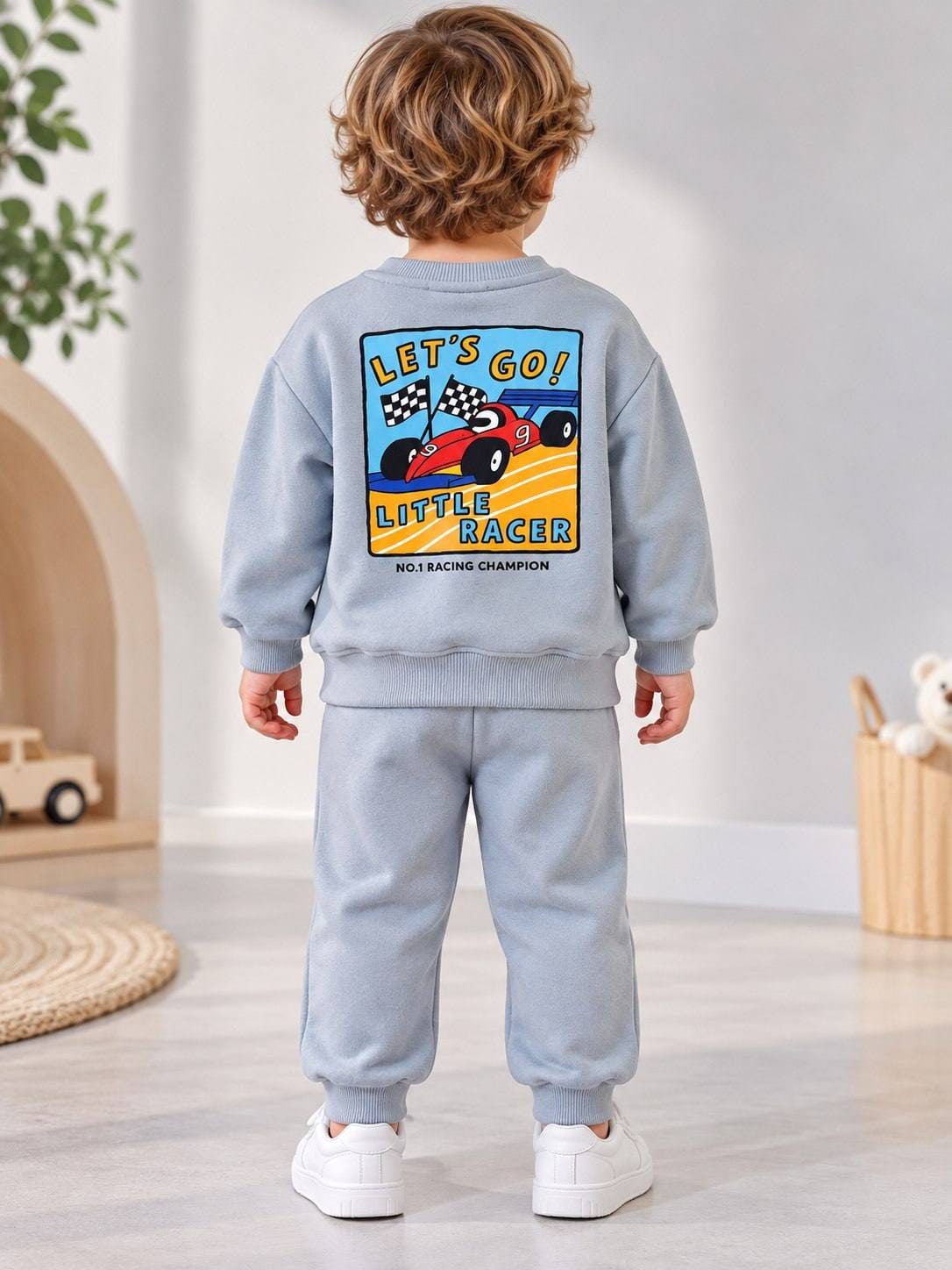 Racing grey - cotton liliboom