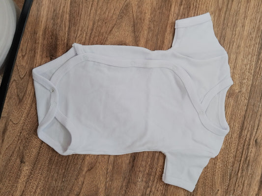 Body short sleeve belle enfance white