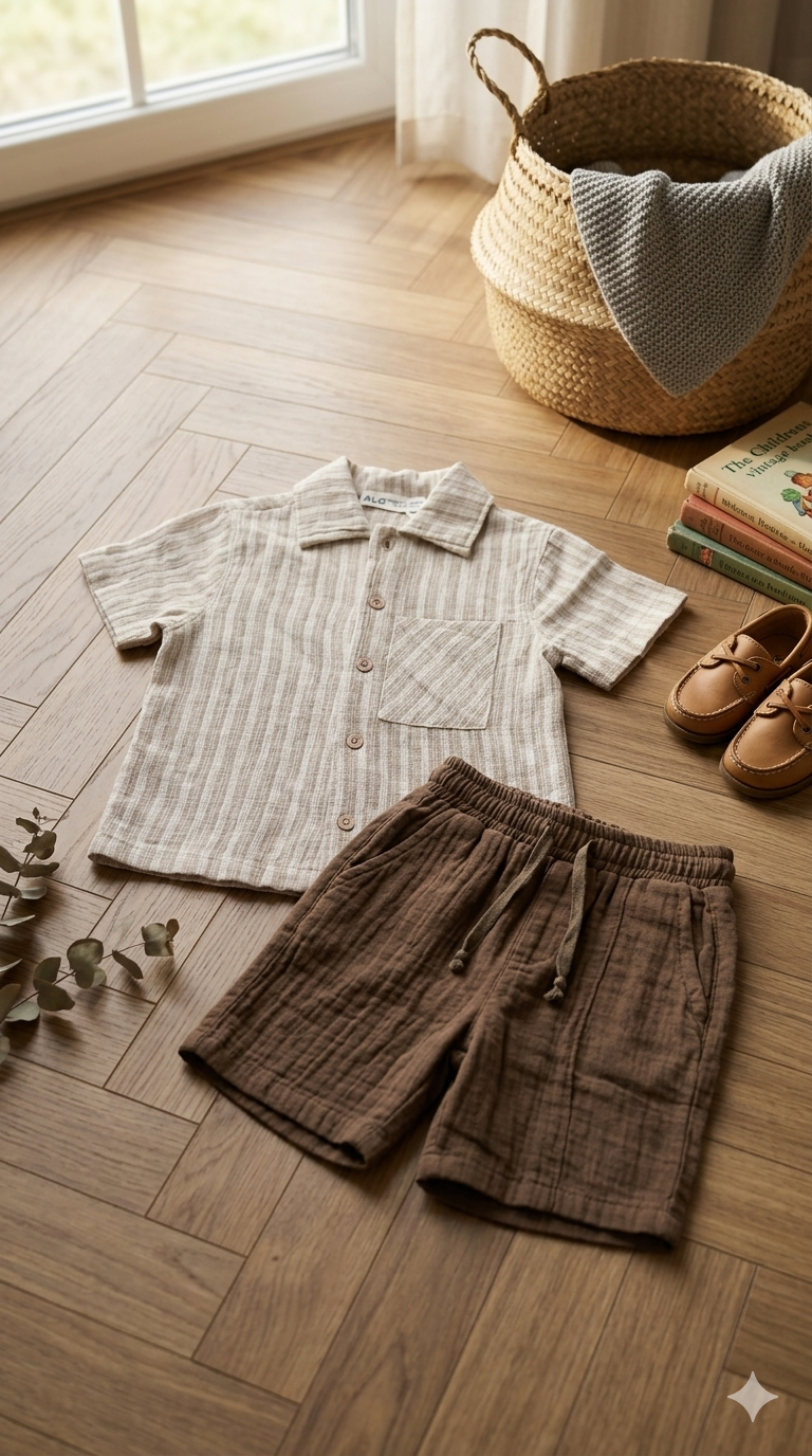 Striped nude set_alg