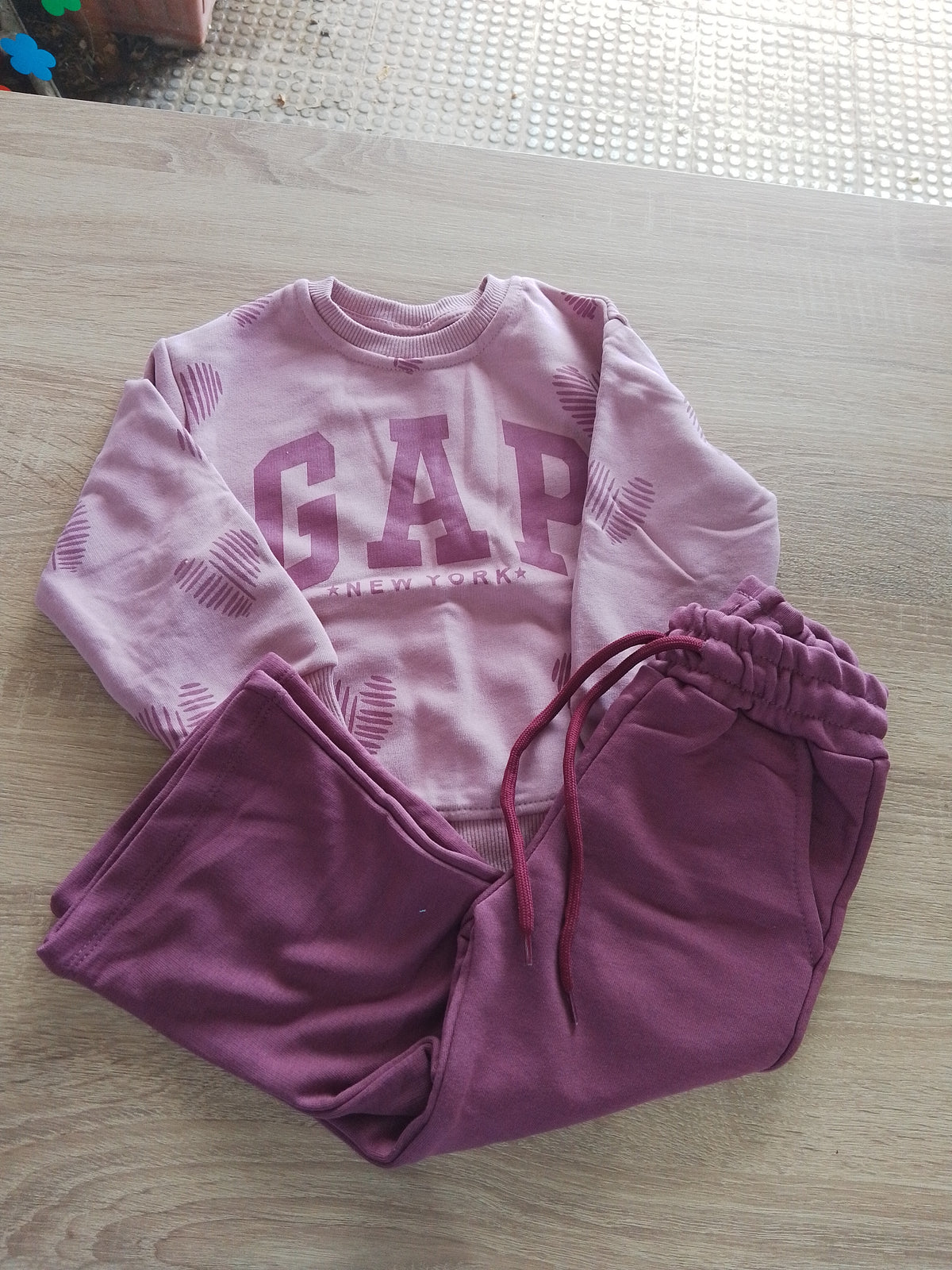 Ga New york purple- COTTON SET