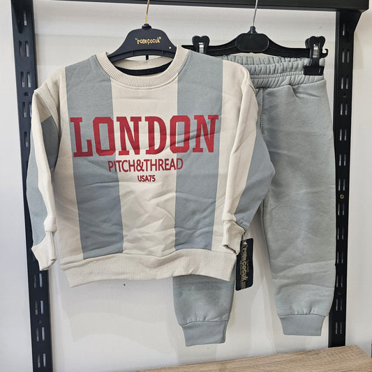 London grey - fleece inside