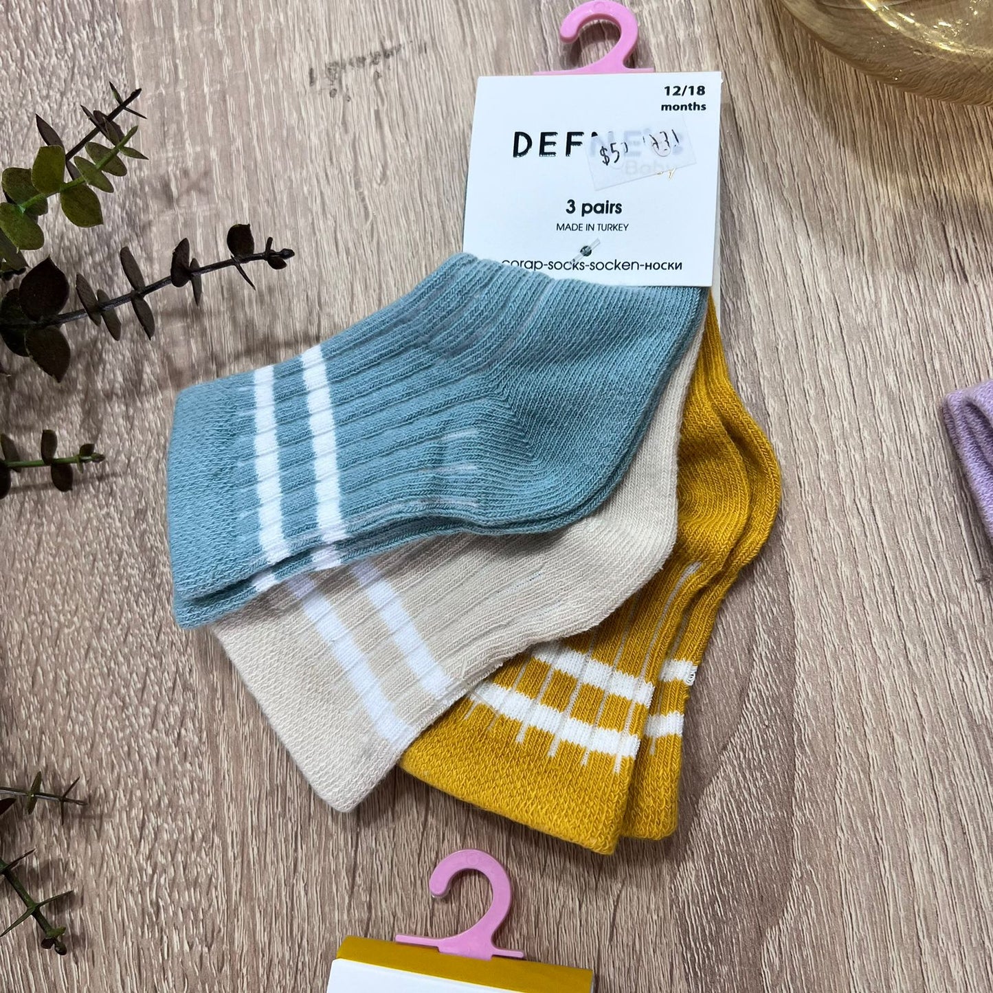 Socks colorful- 3 pairs