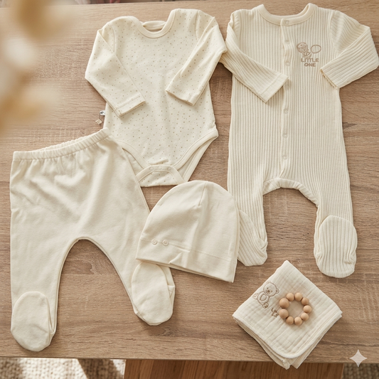 Nude set 4 pieces cotton_caramell