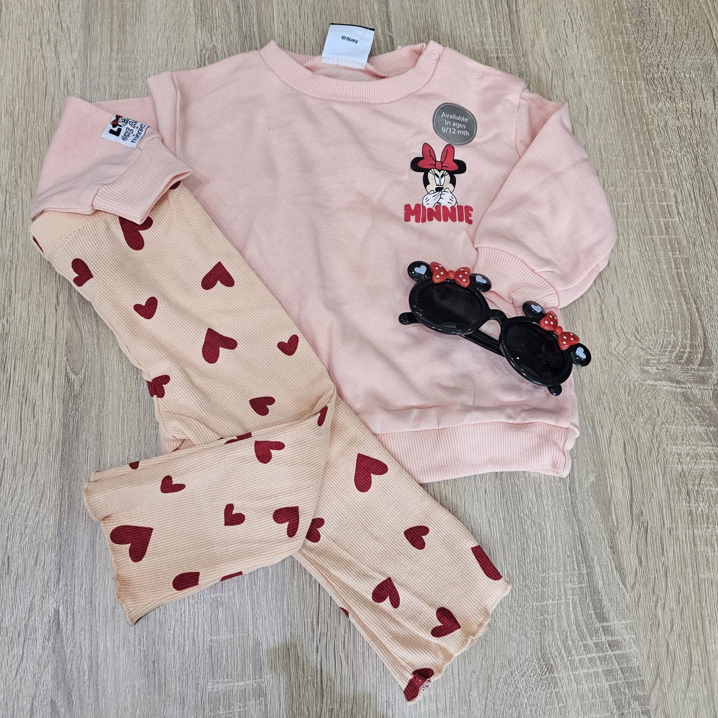 Minnie pink set cotton