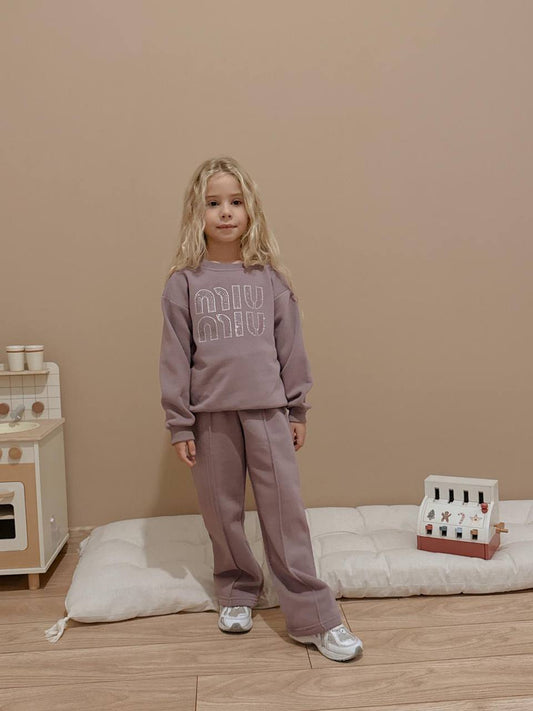 Miu miu purple - fleece set