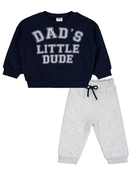 Dad's little dude - Fleece set
