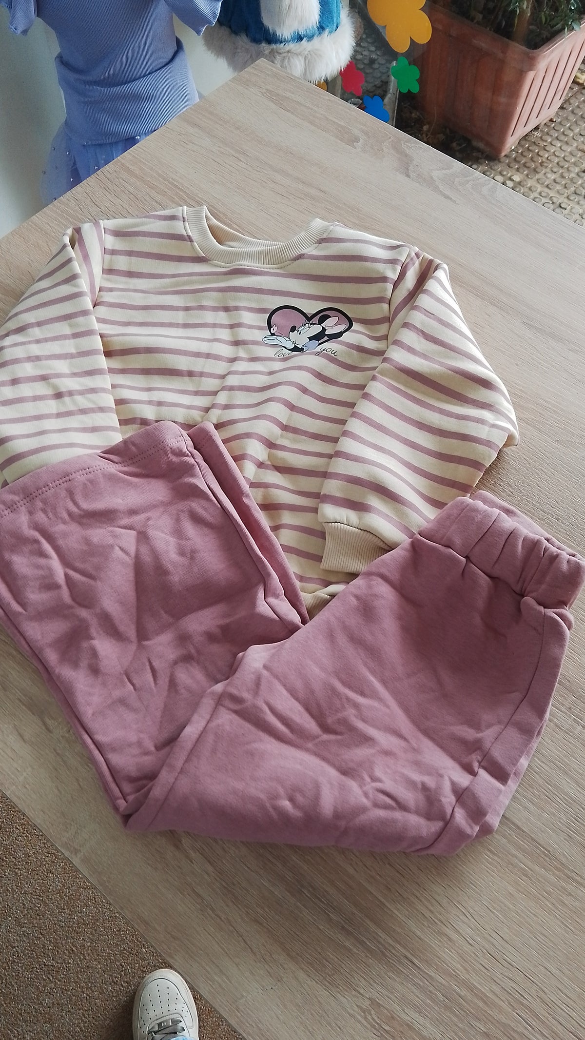 Minnie Saumon- FLEECE SET