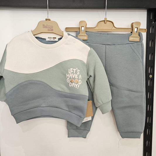 Lets have good day _ set fleece