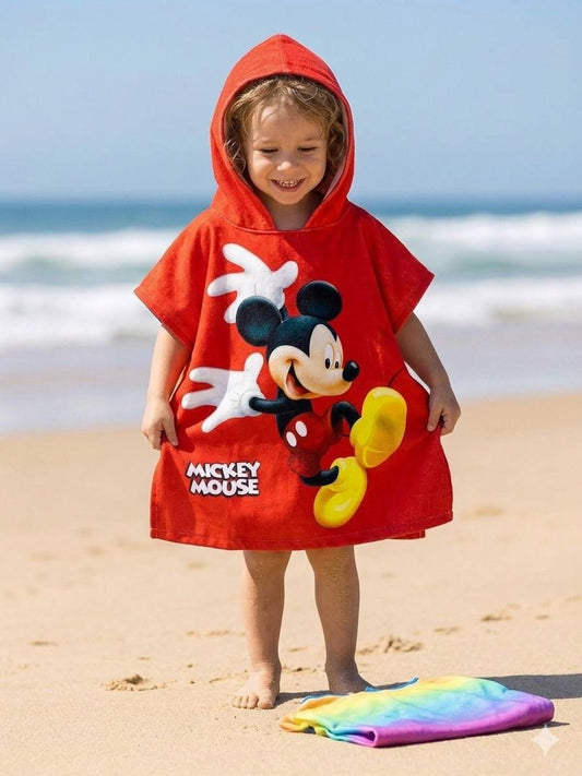 Mickey Red Puncho