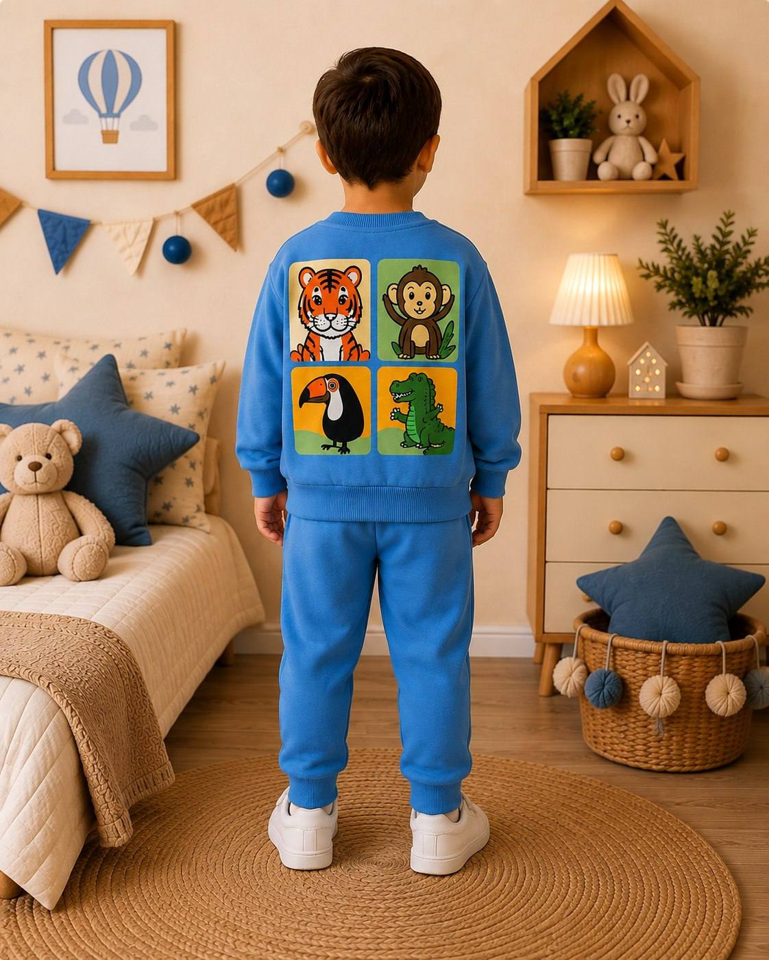 Tiger Blue - Cotton Set
