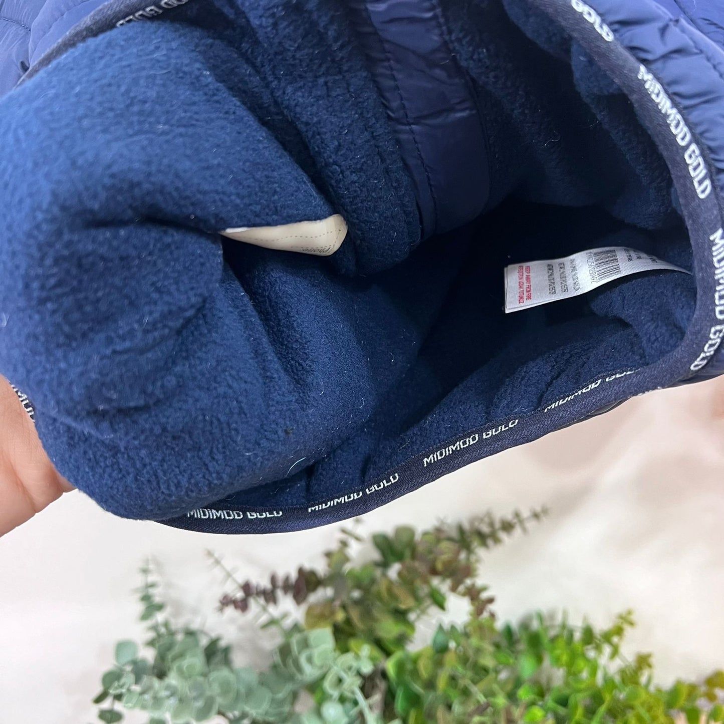 Anorak navy - fleece inside