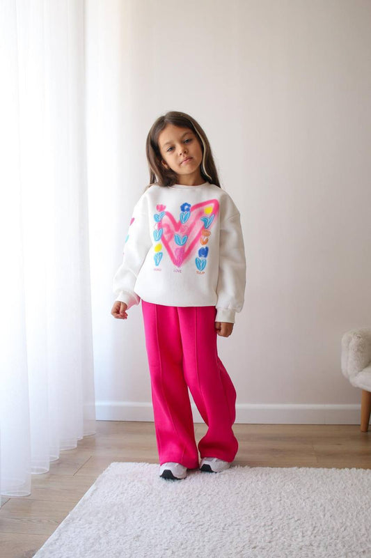 Heart fleece set - jeliboom