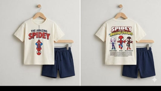 The amazing spidy cotton set_jabber